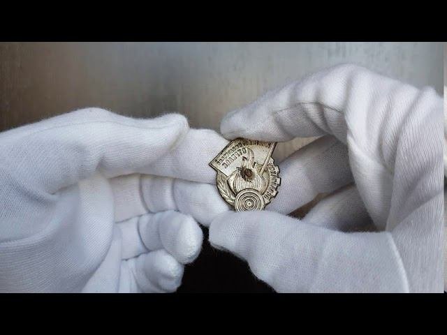 Фалеристика. Знак. Юный Ворошиловский стрелок, МОАХ №276383.