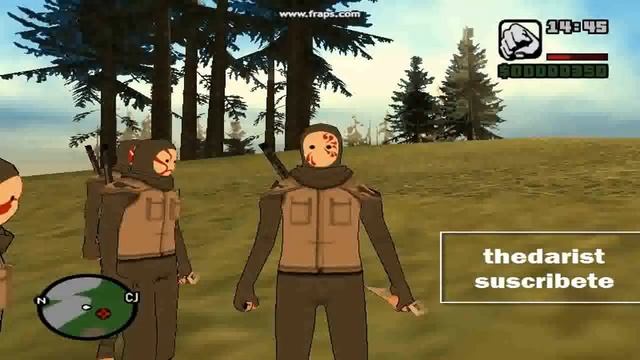 NARUTO GTA SA