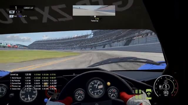 Project CARS 2 Daytona Time Trial Nissan GTP-ZX Turbo