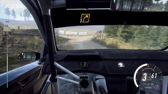 DiRT Rally 2.0 Inside Camera Scotland Skoda Fabia R5
