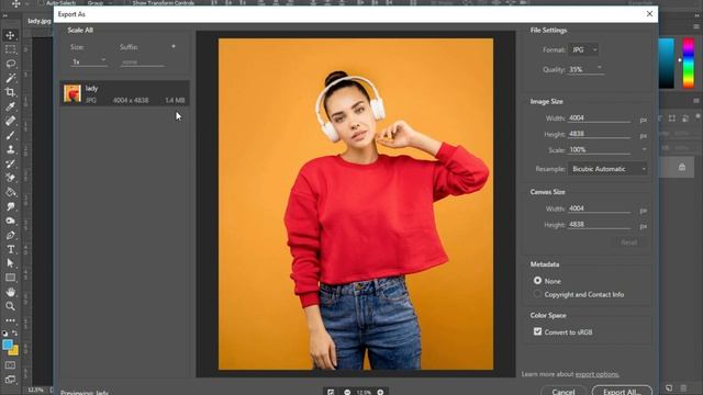 How To Export Your Images Out Of Photoshop CC For The Web