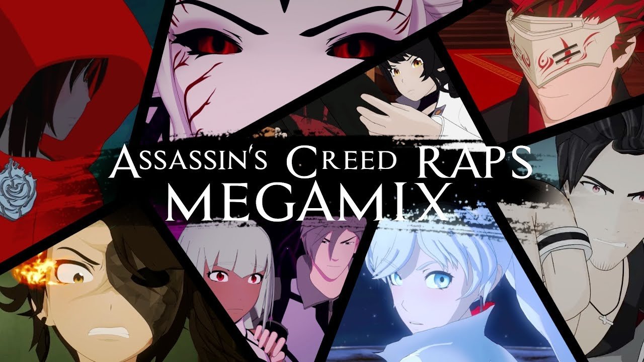 RWBY AMV - Assassins Creed RAPs Megamix JT Music