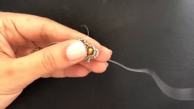 Кольцо - Party Wear Beaded Ring __ DIY Beaded Ring __ How to make Beaded Ring __