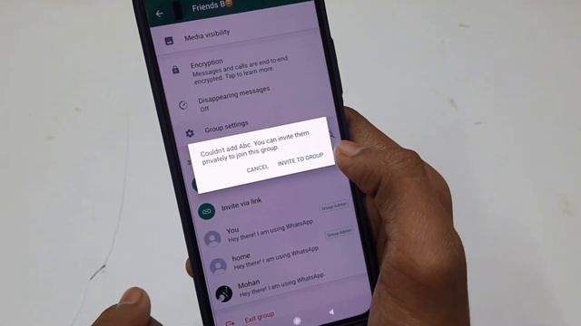 Couldn't Add You Can Invite Them Privately To Join This Group