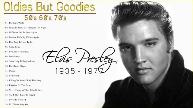 Oldies But Goodies 50's 60's 70's - Elvis Presley, Andy Williams , Paul Anka, Matt Monro, Engelbert