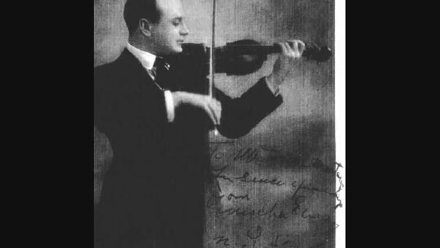 Mischa Elman plays "Méditation de Thaïs"