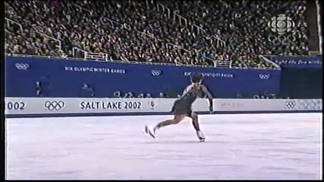Irina Slutskaya (RUS) - XIX Olympic Winter Games, Figure Skating, Ladies' Long Program (CBC)