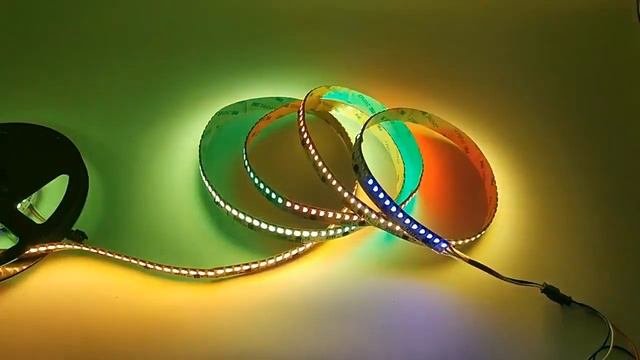 Brightest WS2814 Addressable RGBW LED Strip - DC24V 32.8Ft Without Voltage Drop - Superlightingled