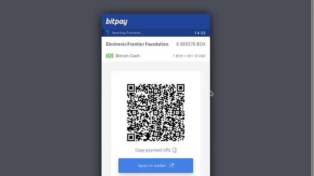 Telescope update: bitpay and moneybutton support