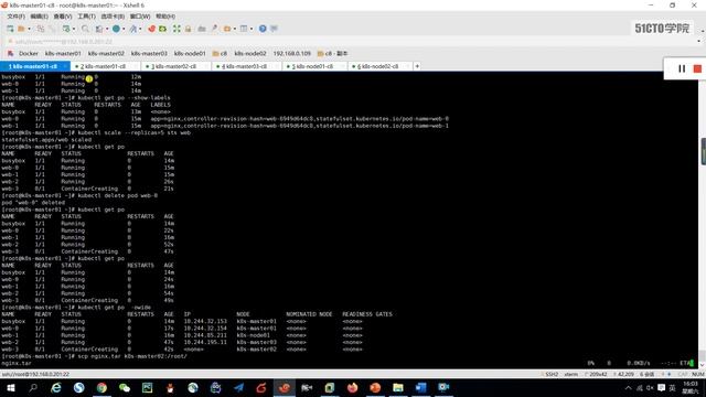 6 10 StatefulSet扩容缩容 Kubernetes架构师 实战课程