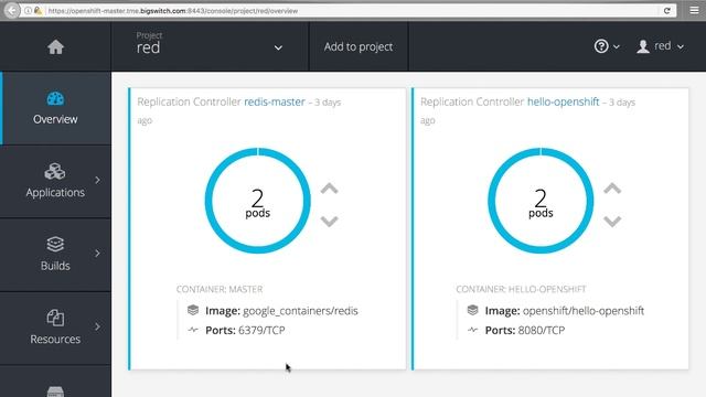 BCF Red Hat OpenShift Container Integration Demo