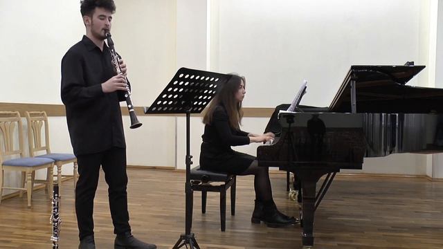Boris Tchaikovsky  Concerto for Clarinet. Firdavs Yuldoshbekov - clarinet Darya Tses - piano
