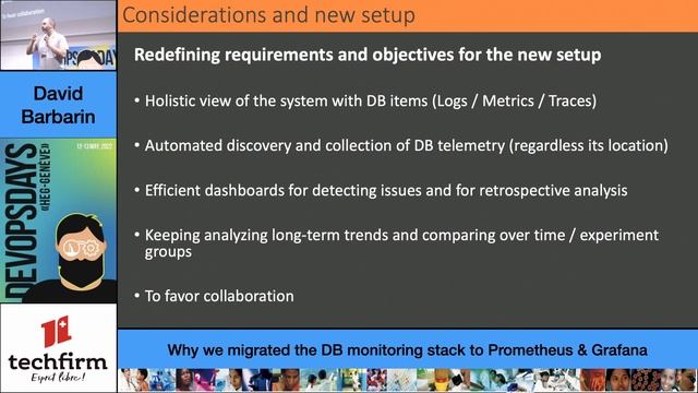 Why we migrated our database monitoring stack to Prometheus and Grafana   David Barbarin