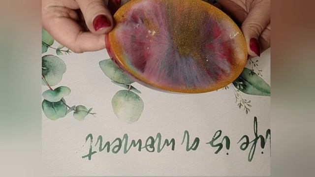 Мыльница из эпоксидной смолы