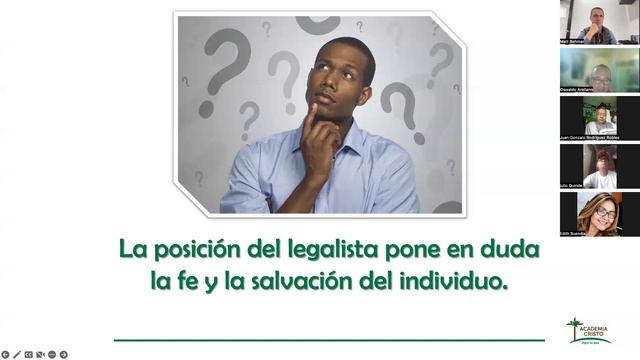 Legalismo: Enemigo de la Gracia - Lección 2 - Turno Mañana