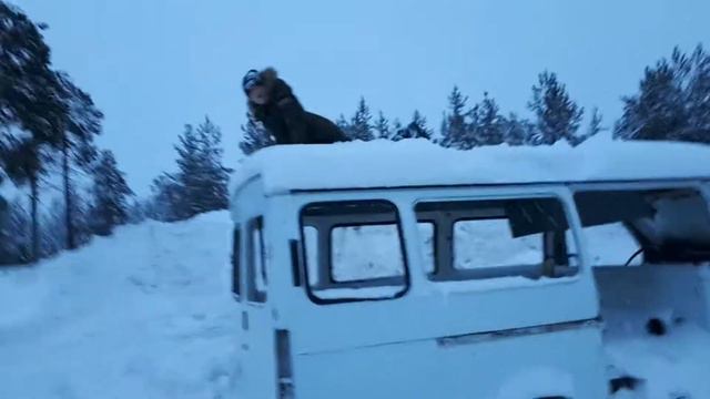 Заброшаная газель.Сальто назад.
