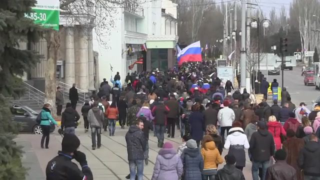 Керчь. Митинг. Стоп майдан. 23 февраля 2014 г. №2