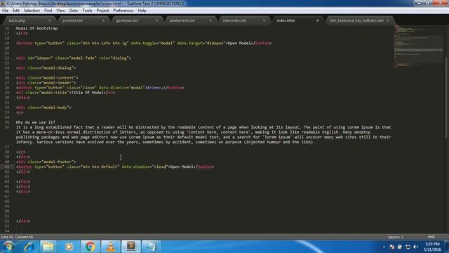Bootstrap Modal