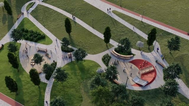 Проект спортивного парка в Ростове-на-Дону