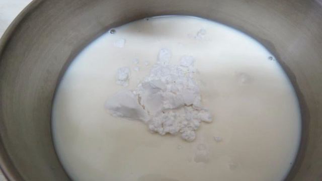 Десерт из молочного киселя
