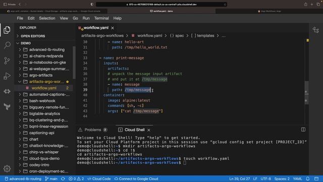 Getting Started with Argo Workflows Artifacts (GCS Example)