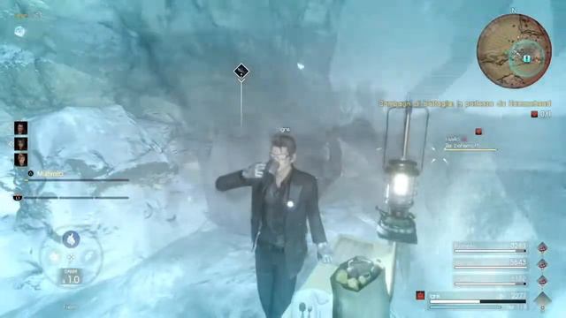 🌑 Final Fantasy XV Multiplayer: Comrades — Ignis cooking under a King Behemoth