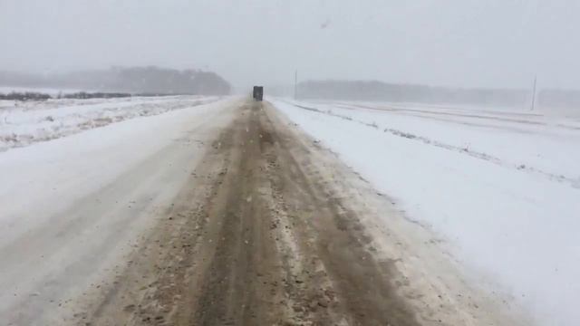 В Омске опять зима