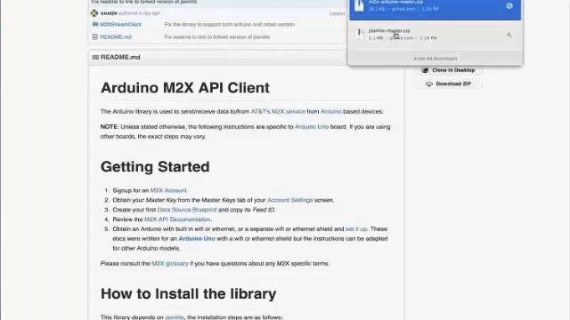 2014 Bootstrap Week: Connect your M2M or IoT device to the AT&T M2X Data Service
