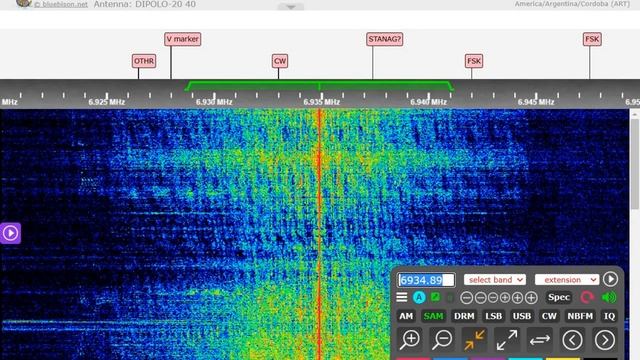 AD149 Radio 6934.9 AM 0118 UTC 14 FEB 2023