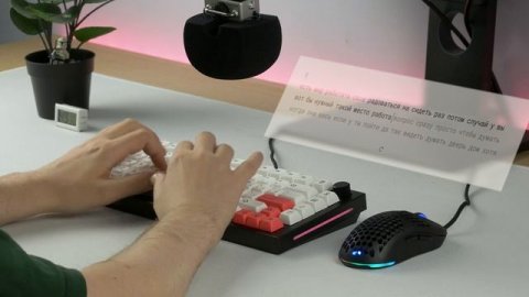 Тайпинг_ GMMK PRO + Gateron Ink Black Silent + PBT Keycaps XDA Kon Momo (clones)