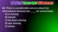 MIXED TENSES EXERCISE FOR INTERMEDIATE AND ADVANCED WITH ANSWER