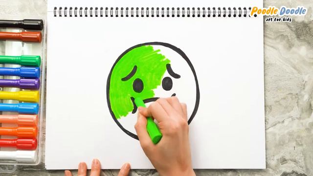 How To Draw and Color Emoticons (Emoji)