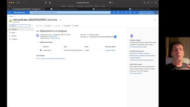 Day 12 - Deploy your Xmas Container to Azure Kubernetes Services with Matthias Gessenay