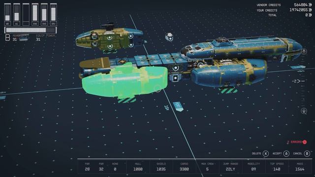 How to build a TAIYO spaceship in Starfield