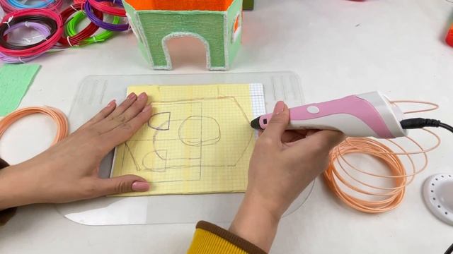 ДОМИК ДЛЯ ХОМЯКА. Дом 3Д Ручкой. Хомяк в поисках Дома.