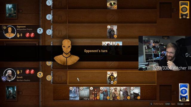 CARD GAME ADDICTION LEADS TO MASSIVE HAIR LOSS! [GWENT] - The Witcher 3: Wild Hunt Part 2