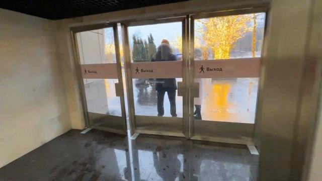 Прогулка по эскалаторной галерее на Воробьевых горах | Walk along the escalator gallery | Moscow