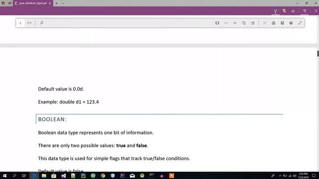Java App Development Lecture 2(part 1)