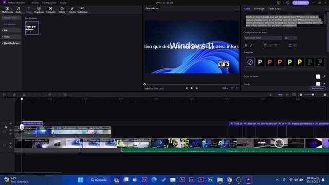 SUPER Editor de VIDEO con IA en Windows 11 / CREA Subtítulos con IA y MAS FUNCIONES