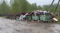 Проблема с невывозом мусора захлестнула Борский и Городецкие районы