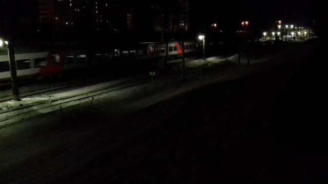 ЭС1П-022 Ласточка-Премиум сообщением Санкт-Петербург-Москва Ленинградская.
