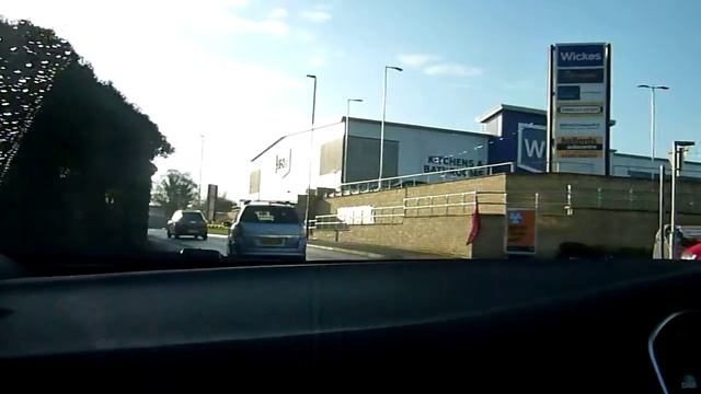 Test drive of the volvo v40