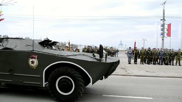 Генеральная репетиция парада Победы - часть 2