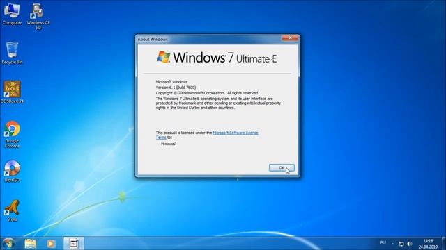 Обзор Windows 7 E