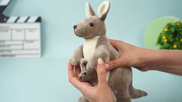 Мягкая игрушка "Кенгуру" 28 см