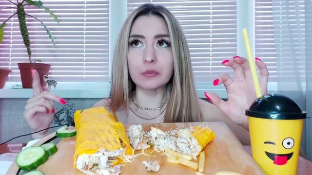 МУКБАНГ | ШИКАРНАЯ ШАУРМА | ТРЭШ ИСТОРИИ | АСМР | MUKBANG | SHAWARMA | ASMR | EATING SHOW