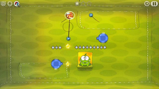 Cut the Rope - Тканевая коробка уровень 3