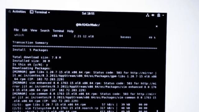 Deploying Machine Learning model on Docker