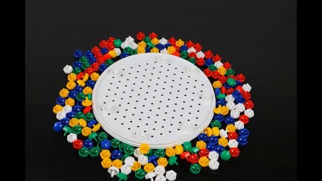 Мозаика для детей (игры с мозаикой для малышей, учим цвета) М 1040
