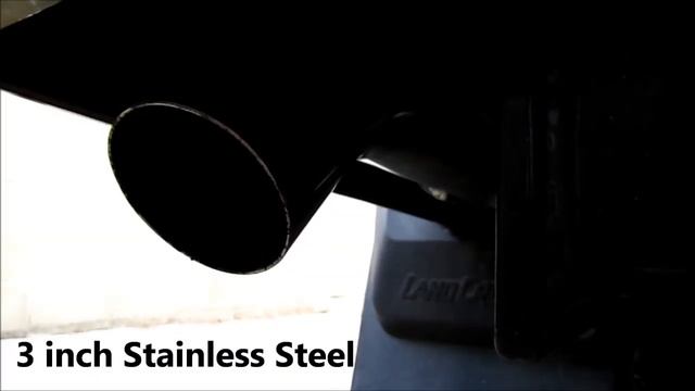 V8 Landcruiser 76 Series with 3 Inch Exhaust